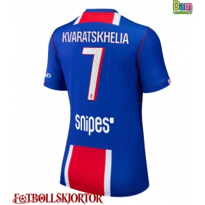 Paris Saint-Germain Khvicha Kvaratskhelia #7 Hemmatröja Dam 2026-27 Kortärmad